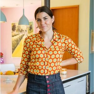 Kathryn blouse Lesley Evers NWOT